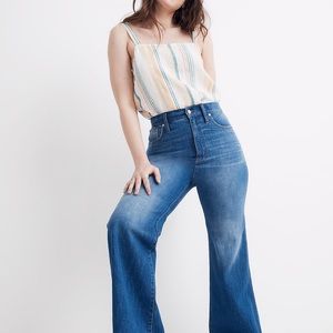 Madewell 11” high rise flare jeans